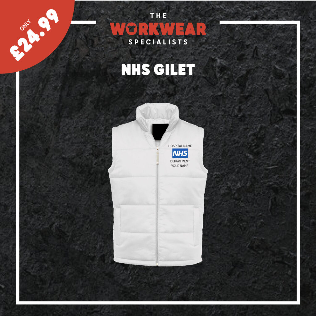 NHS England Bodywarmer The Workwear Specialists