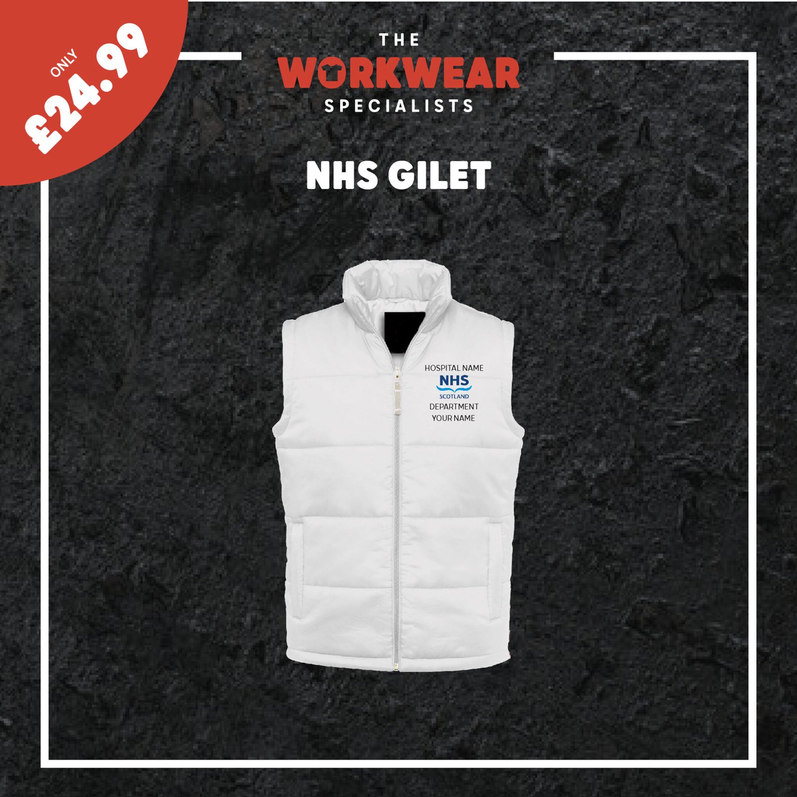 NHS Scotland Bodywarmer The Workwear Specialists nhs-scotland-bodywarmer-the-workwear-specialists